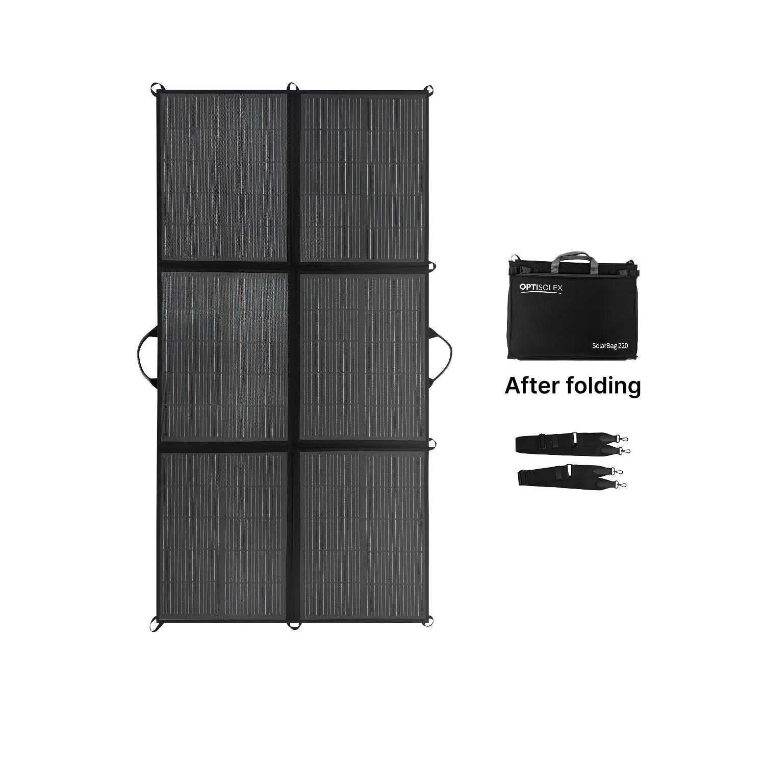 OptiSolex 440W 220W Portable SolarBag (Kit)