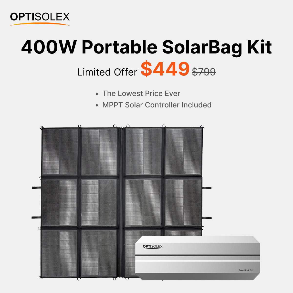 OptiSolex $10 Deposit Reservation