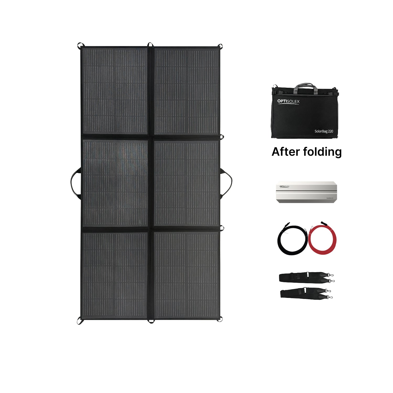 OptiSolex 440W 220W Portable SolarBag (Kit)